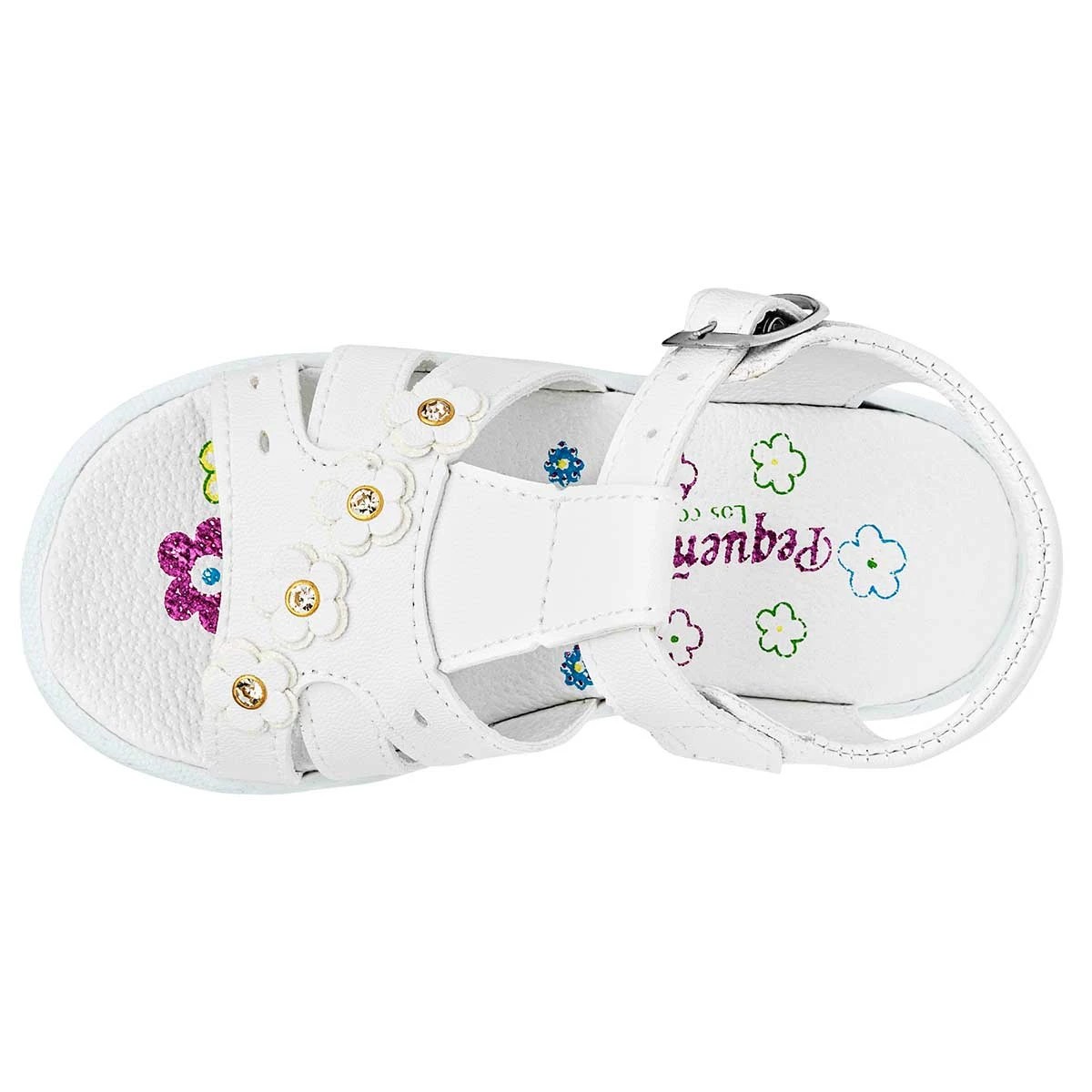 ZAPATO SANDALIA Chaparrin NI&Ntilde;A 2580 COLOR BLANCO image number null