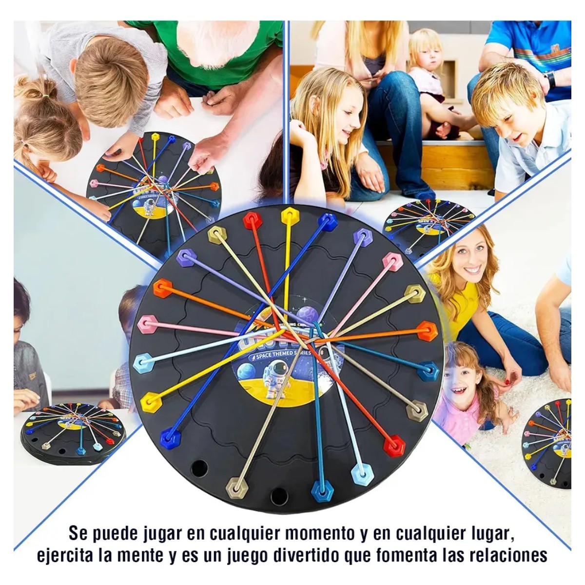 Juego De Mesa Familiar Juego De Desenredar Cuerdas image number null