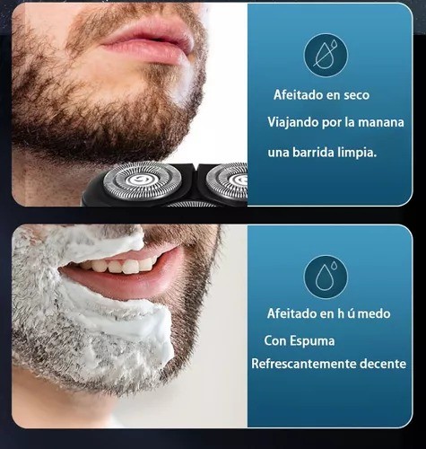 4 En 1 Afeitadora Electrica Rasuradora Barba Recargable Kit image number null