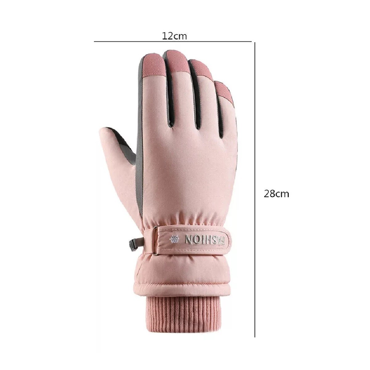 Guantes Gruesos Nieve Impermeables A Prueba Viento Ciclismo image number null