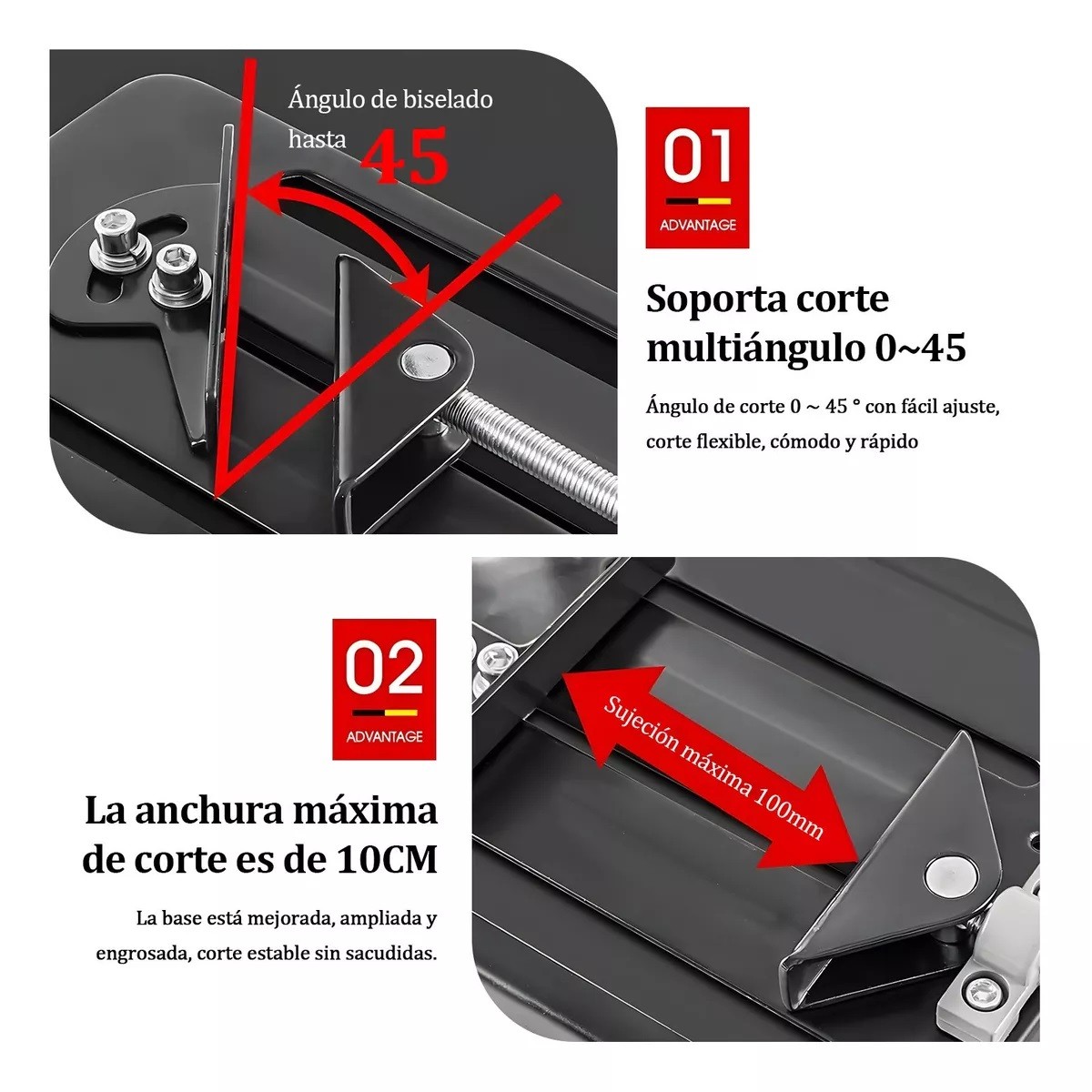 Soporte Para Esmeril Angular Ajustable Base De La Herramient image number null