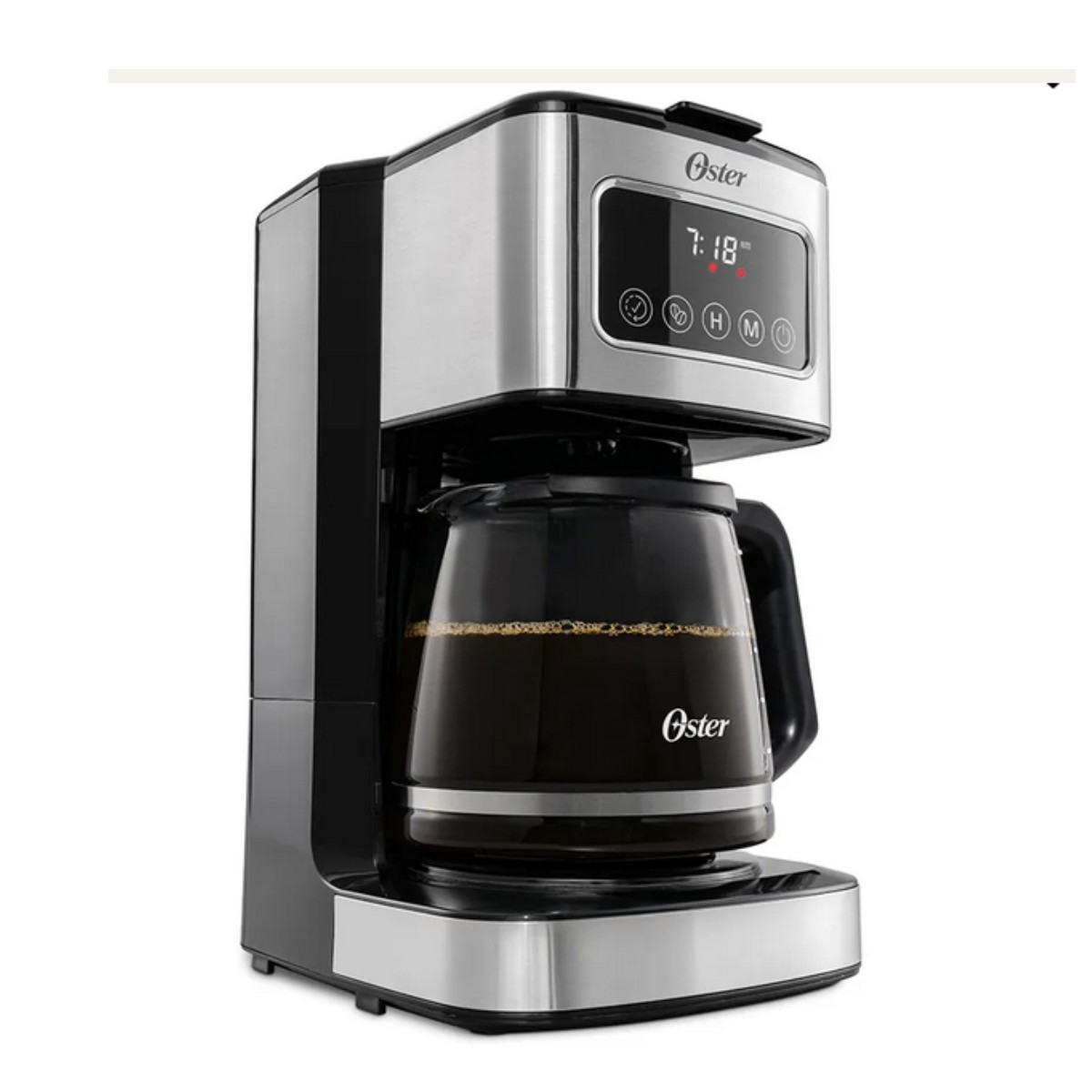 Cafetera programable de 12 tazas con pantalla t&aacute;ctil Oster image number null