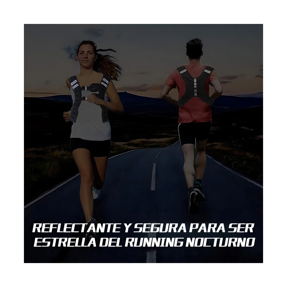 Chaleco Con Peso Lastrado Correr Crossfit Fitness image number null
