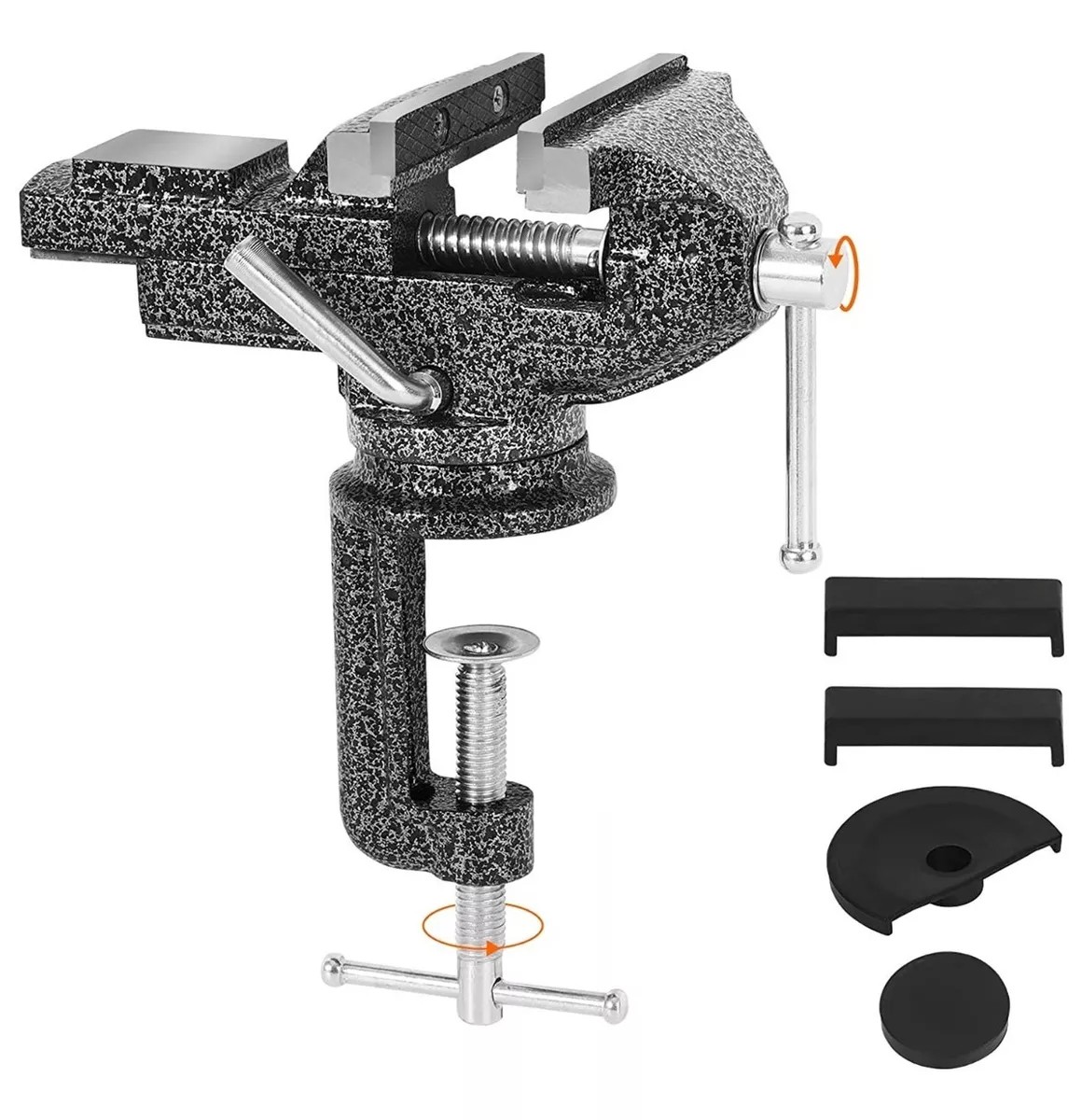Tornillo De Banco Ligero 3.3' (80mm) Ajuste R&aacute;pido Gris image number null