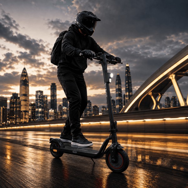 Scooter El&eacute;ctrico para Adultos 250W 25 Km/h Velocidad M&aacute;xima Llantas 8.5" Plegable con Pantalla LED Hasta 110 Kg -Negro image number null