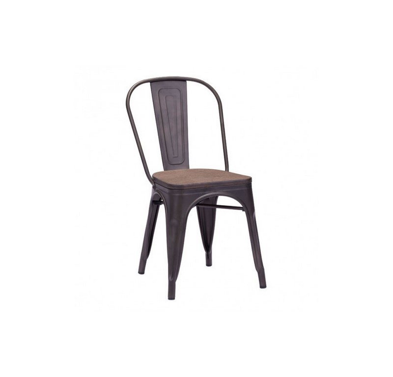 Silla Elio - Madera Rustica - Kessa. image number null