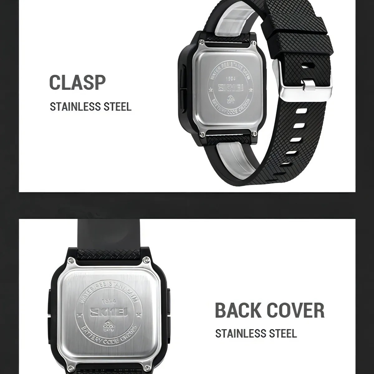 Relojes Luminosos Impermeables Para Exteriores Color Del Fondo Negro image number null