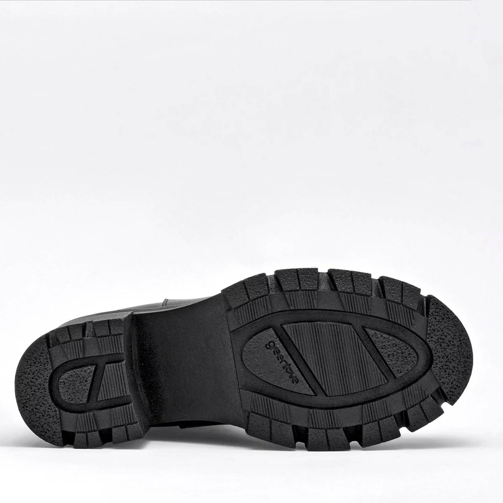 BOTA CON ELASTICO Y PLATAFORMA de Green love Para Mujer Negro 93151 T7 image number null
