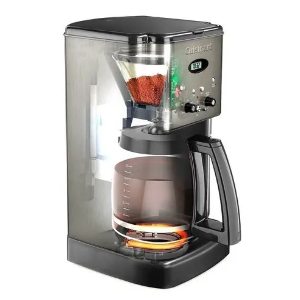 Cafetera Programable 12 Tazas Autom&aacute;tica Cuisinart Dcc-1200 Plateado image number null