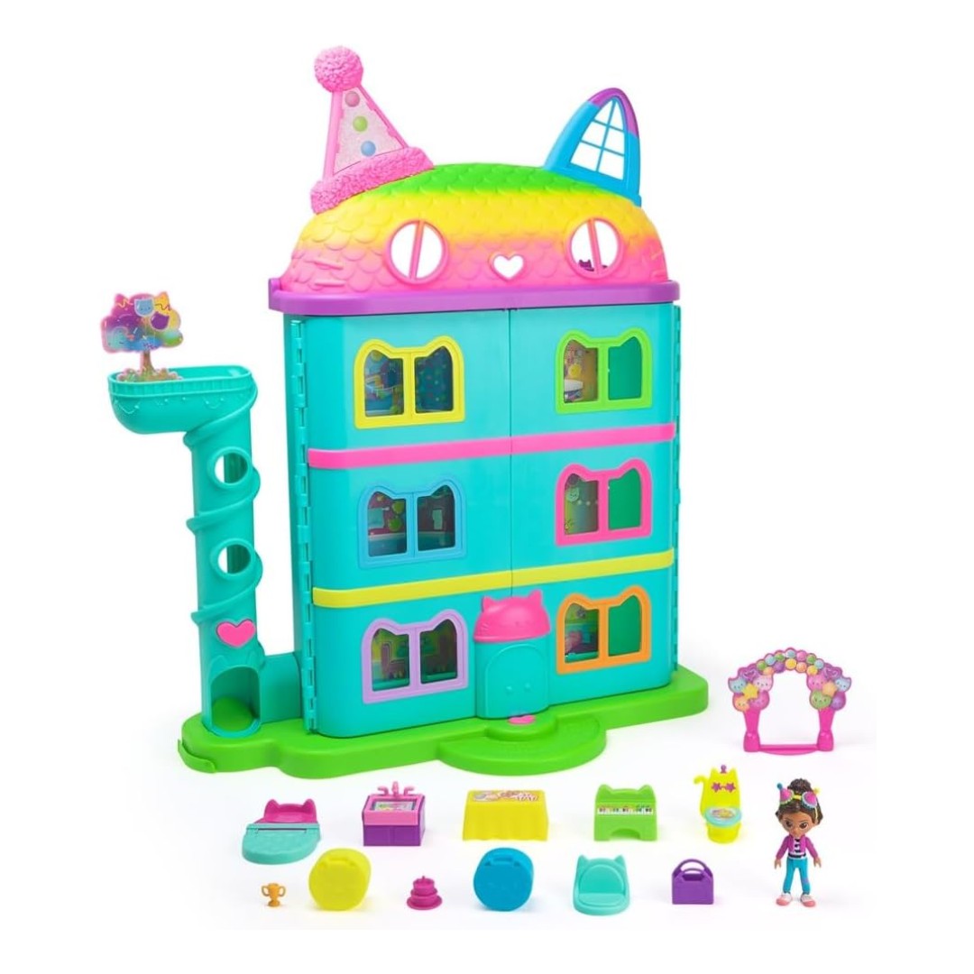 Casa de Juguete Multicolor con Accesorios y Mu&ntilde;eca image number null