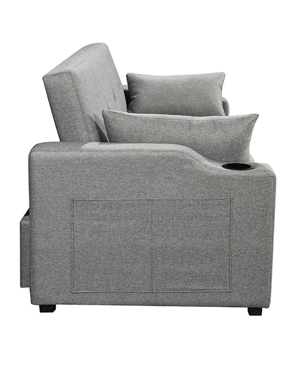 Sof&aacute; Cama Gris Oscuro Easy Living Sander image number null