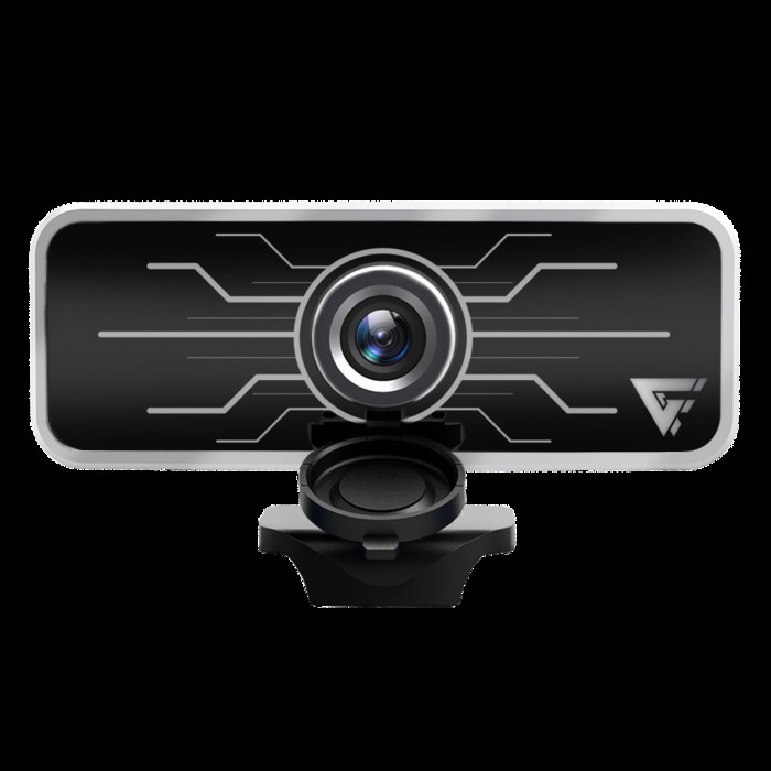 C&aacute;mara web Webcam GAME FACTOR WG400, 1080p, USB, Negro, Micr&oacute;fono Integrado image number null