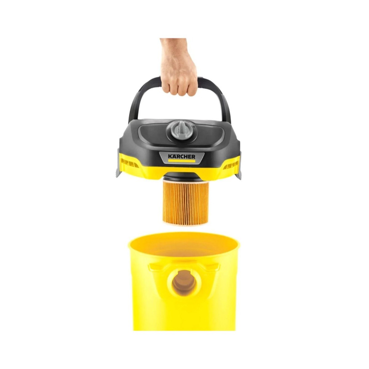 Aspiradora Karcher 15 Litros para S&oacute;lidos y L&iacute;quidos KWD 2 image number null
