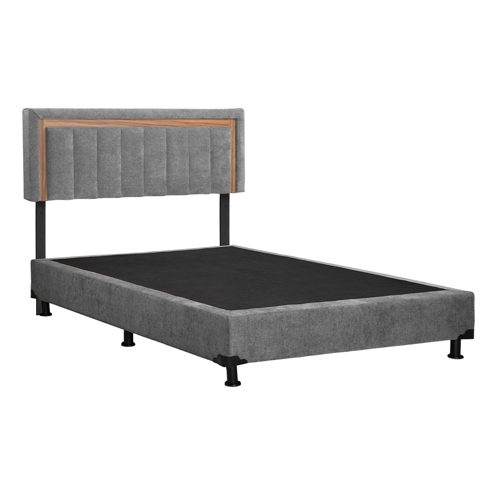 Cabecera Queen Size Dicasa Ventur Gris Oscuro+Box image number null