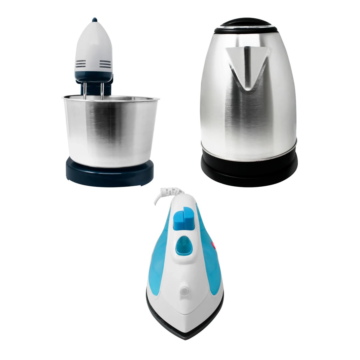 Combo Hogar RCA RC-CH Batidora + Tetera + Plancha ALBY3. image number null