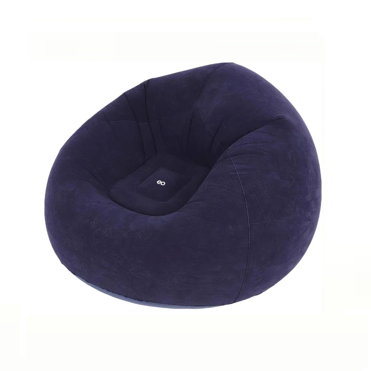Puff sofa inflable violeta oscuro image number null
