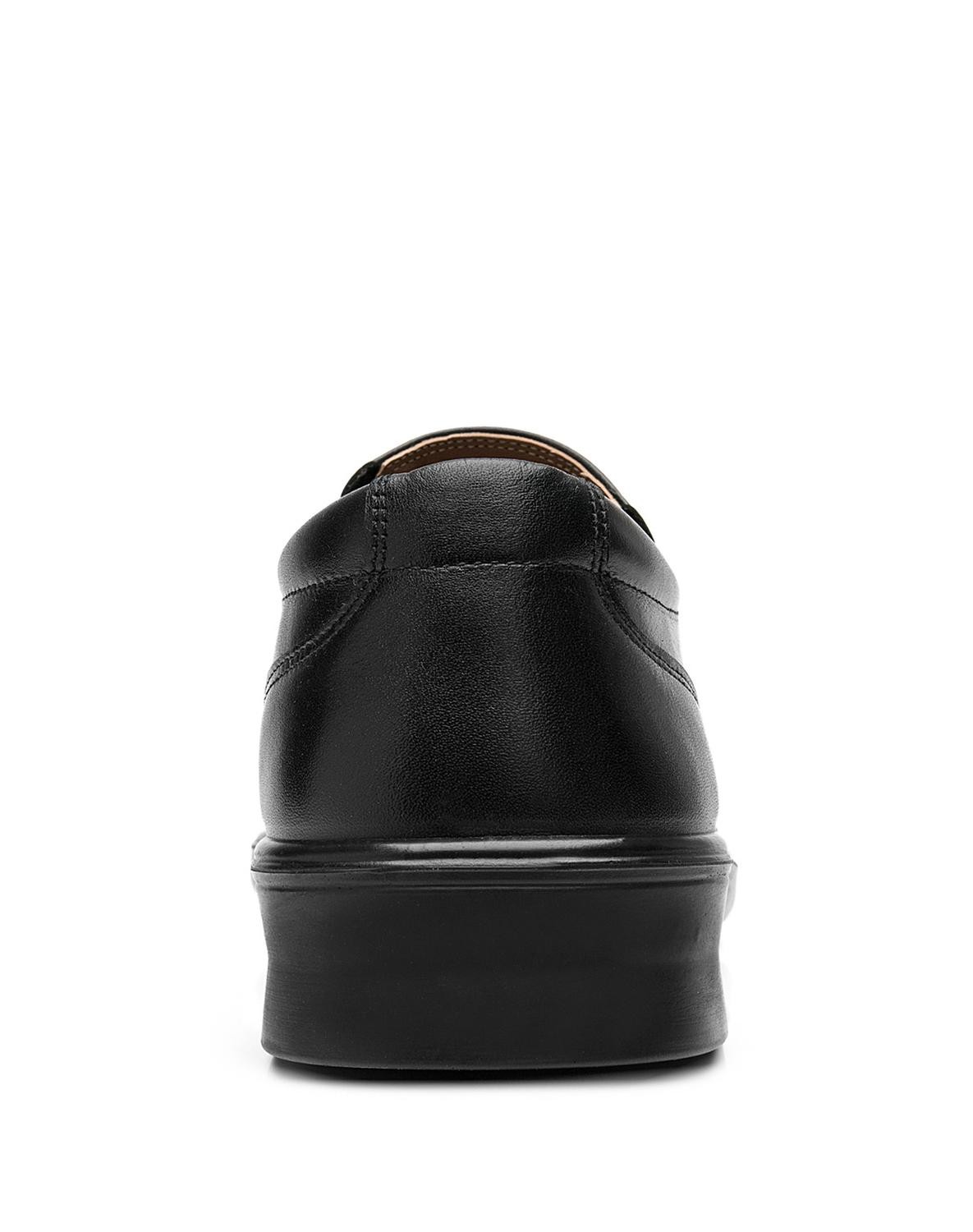 Zapato Hombre Mocasin Vestir Negro Piel Flexi 02504454 image number null
