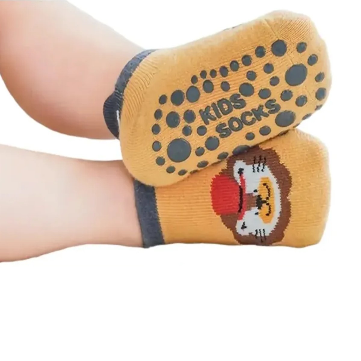 Calcetas Beb&eacute; Lindas Antideslizantes Bebes Ni&ntilde;os 12 Pares Talla 1 - 3 A&ntilde;os image number null