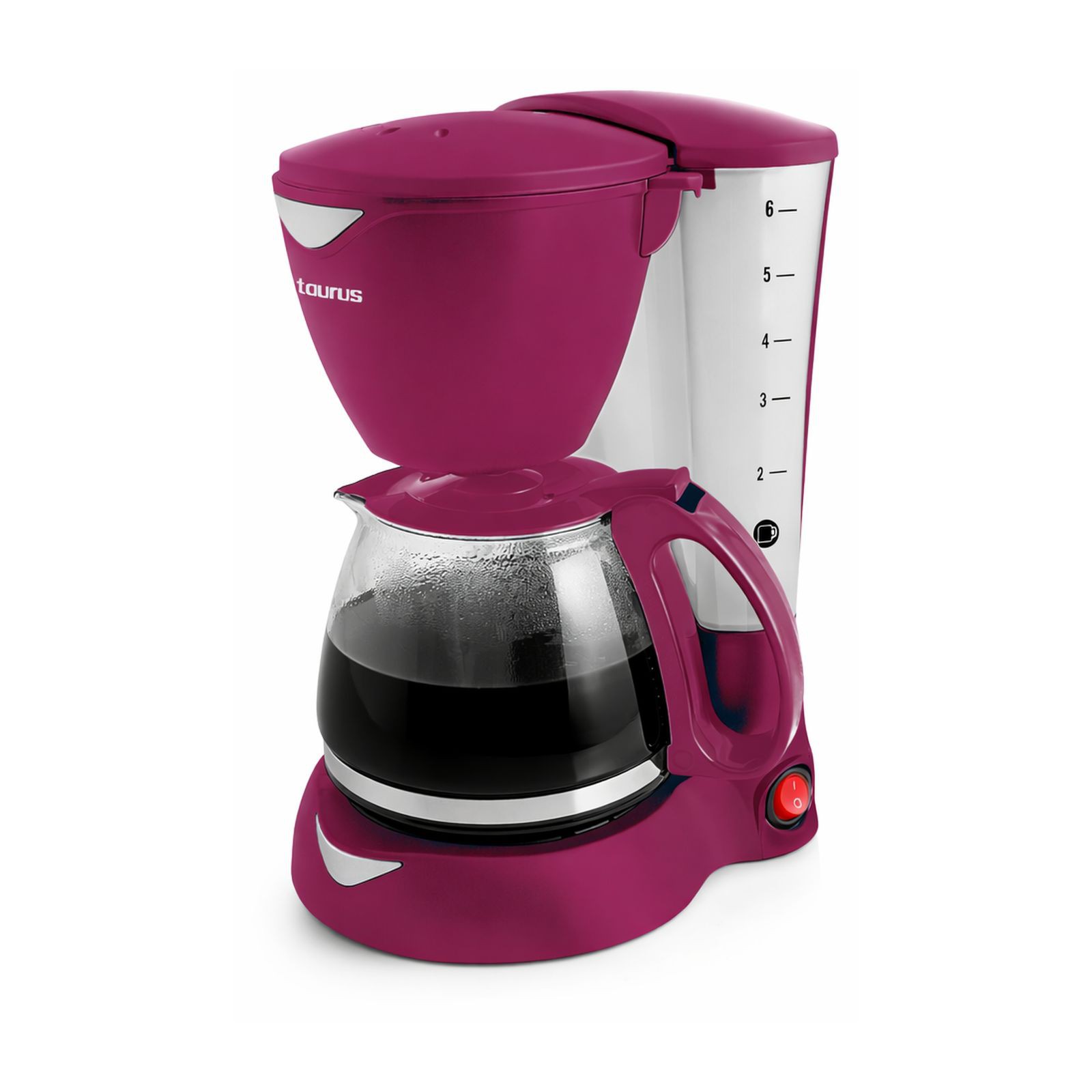 Cafetera Taurus C6T 6 Tazas Guinda image number null