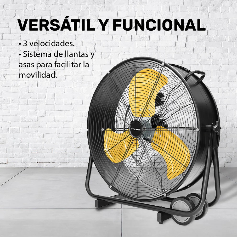 Ventilador Taurus COLOSSAL VEN Industrial 24 pulgadas Metalica END-ORTY image number null