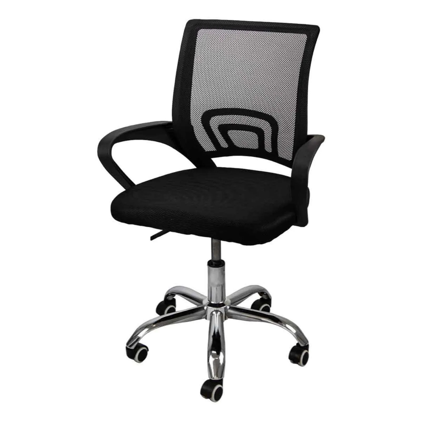 Silla de Oficina Cuory CUOSORM3 Giratoria Ergon&oacute;mica Negra ORTY image number null