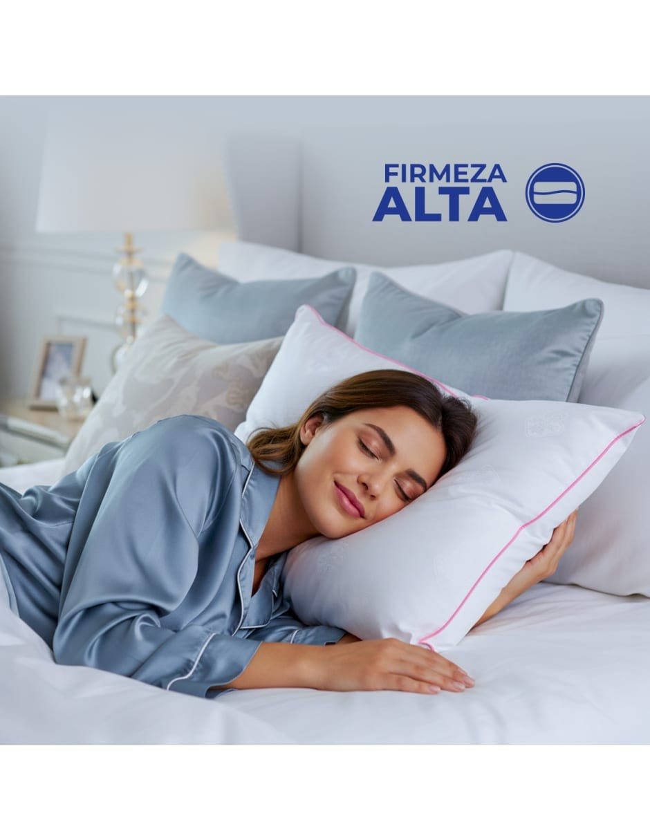 Almohada King Size Spring Air Cloud Pillow con Tecnolog&iacute;a Coiled Comfort, Hipoalerg&eacute;nica image number null