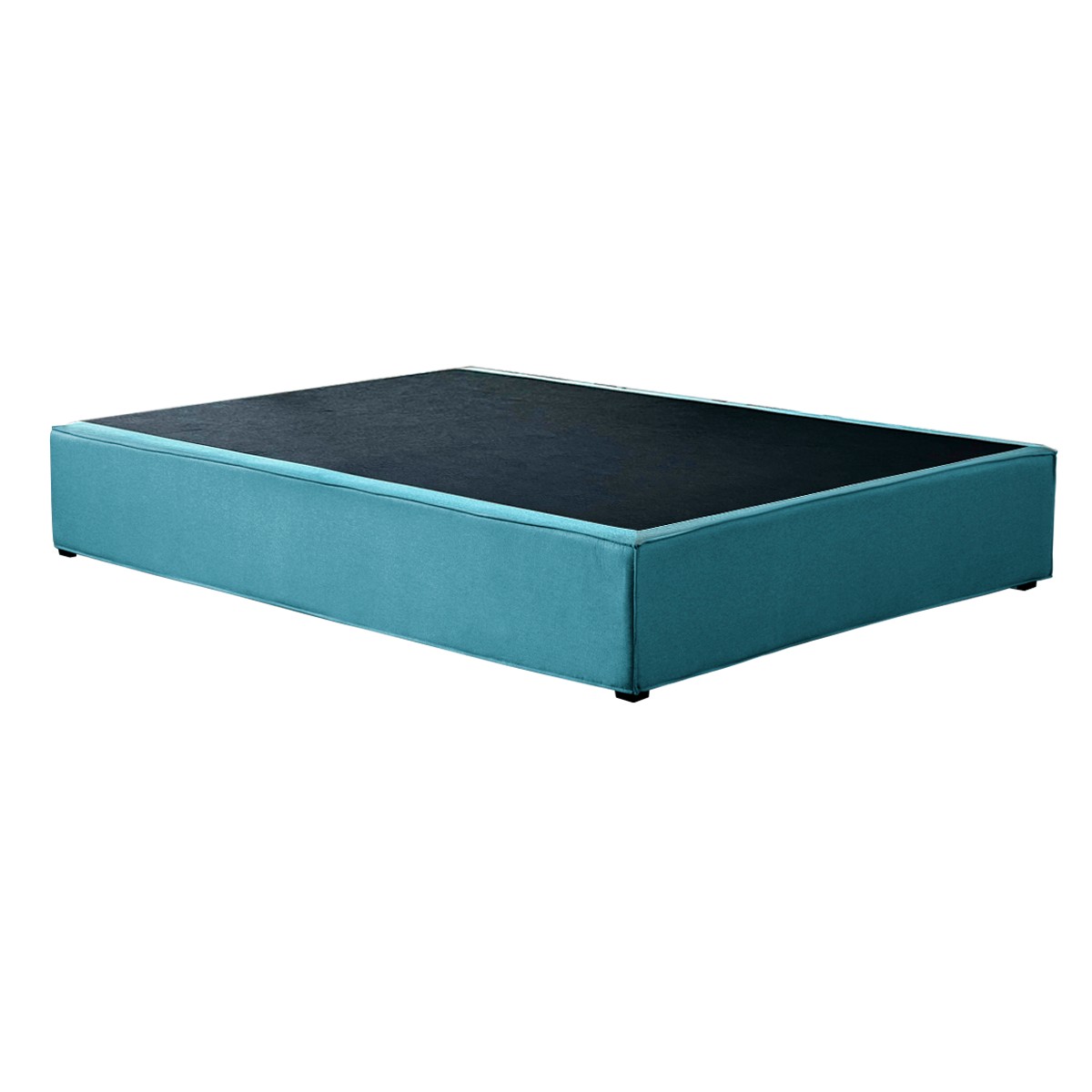 Base Queen Size Para Colch&oacute;n Roomi Explorer Box Tapizado Azul image number null