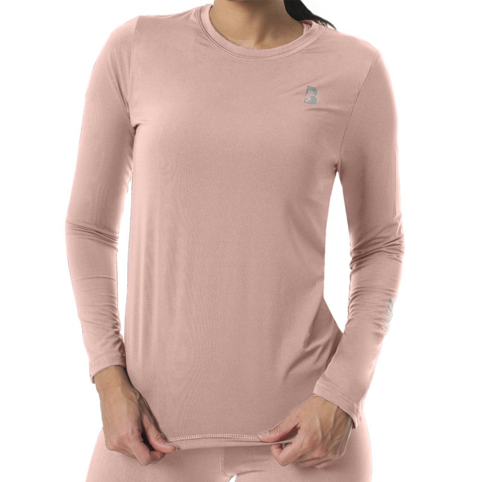 Playera Deportiva Manga Larga Mujer Dry-Fit BlackSecretSport image number null