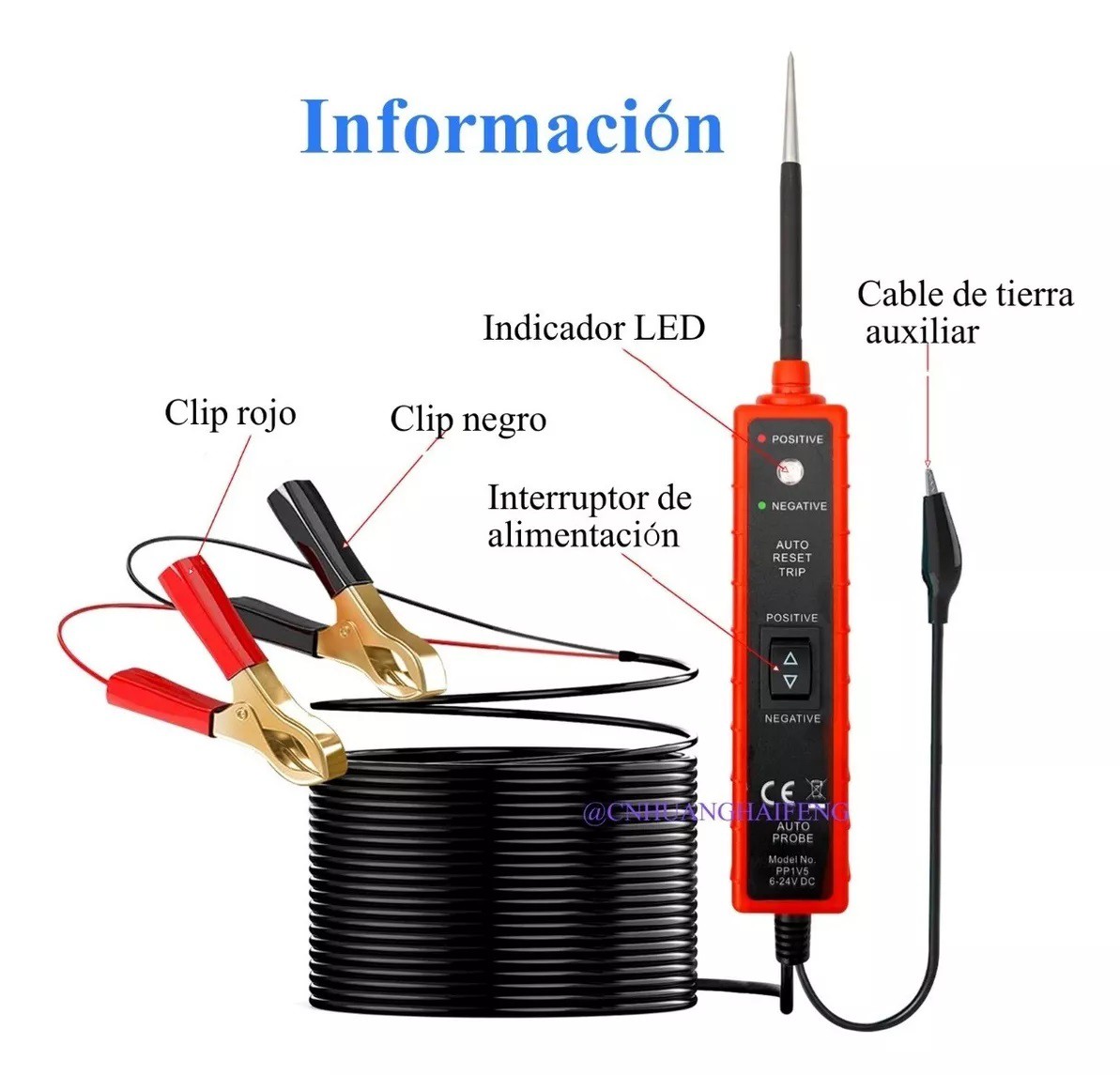 Probador De Circuitos Em285 Para Veh&iacute;culos El&eacute;ctricos image number null