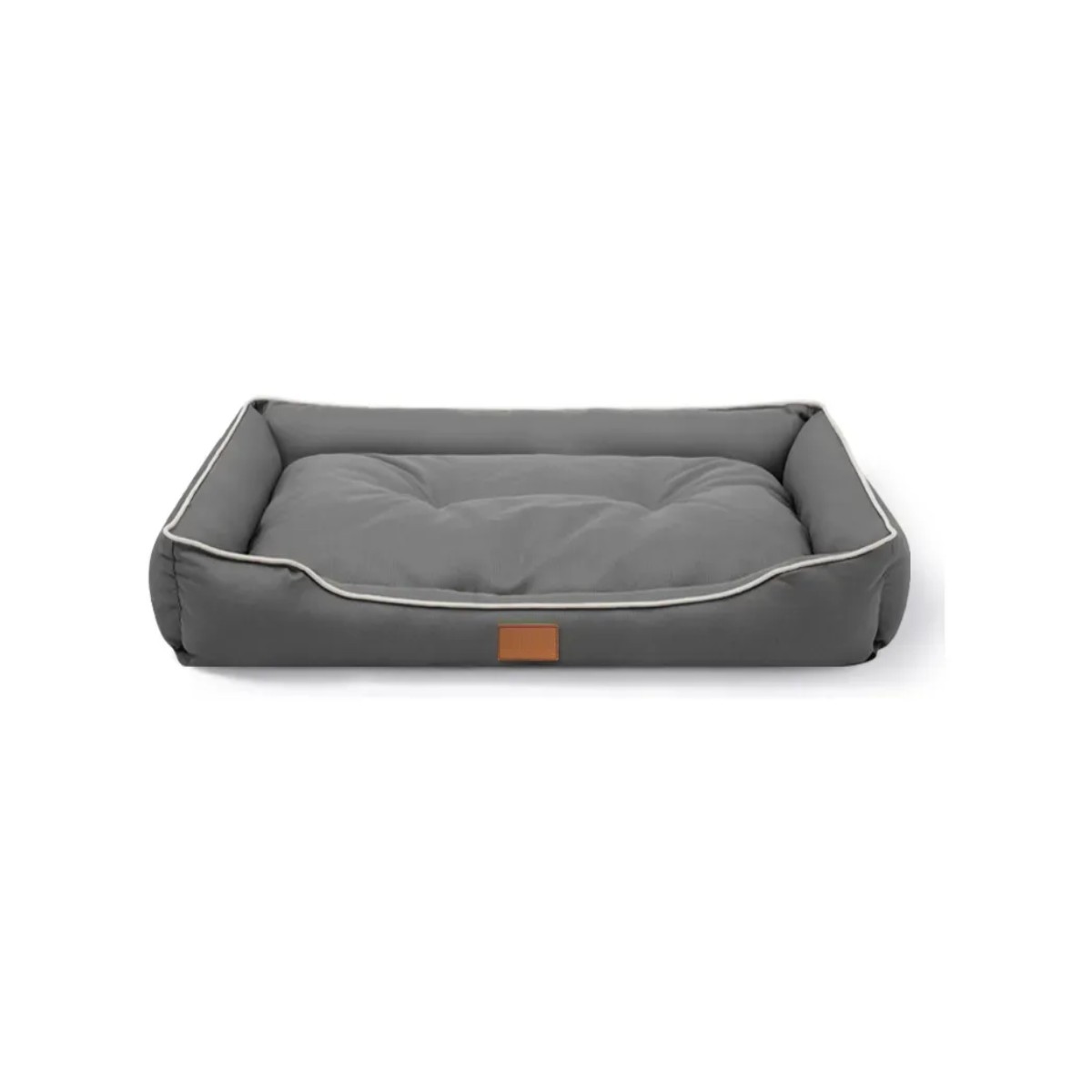 Cama Extra Grande Para Perros Impermeable, Antideslizante Gris image number null