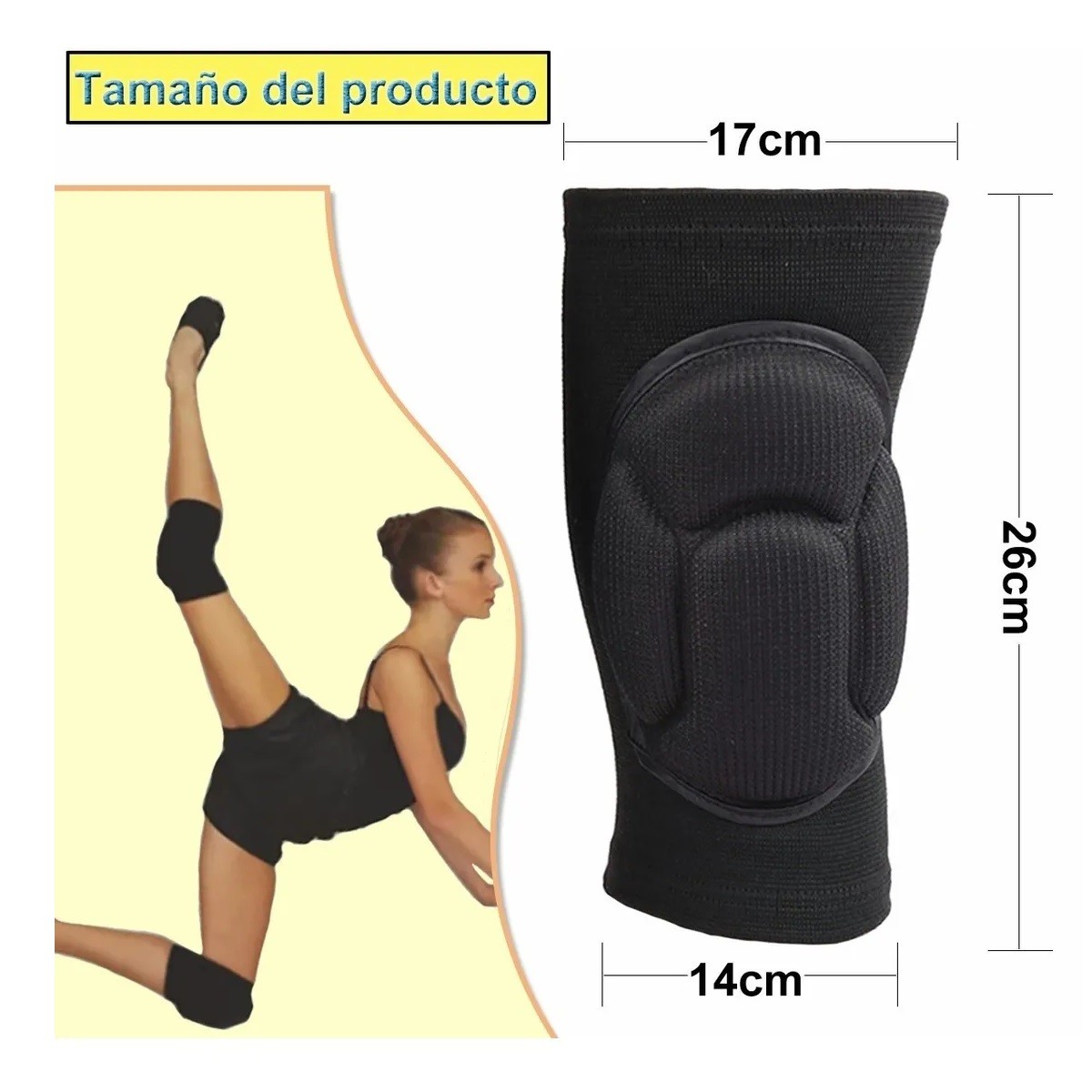 Par Rodilleras Deportivas ,rodilleras,rodillera Elastica image number null