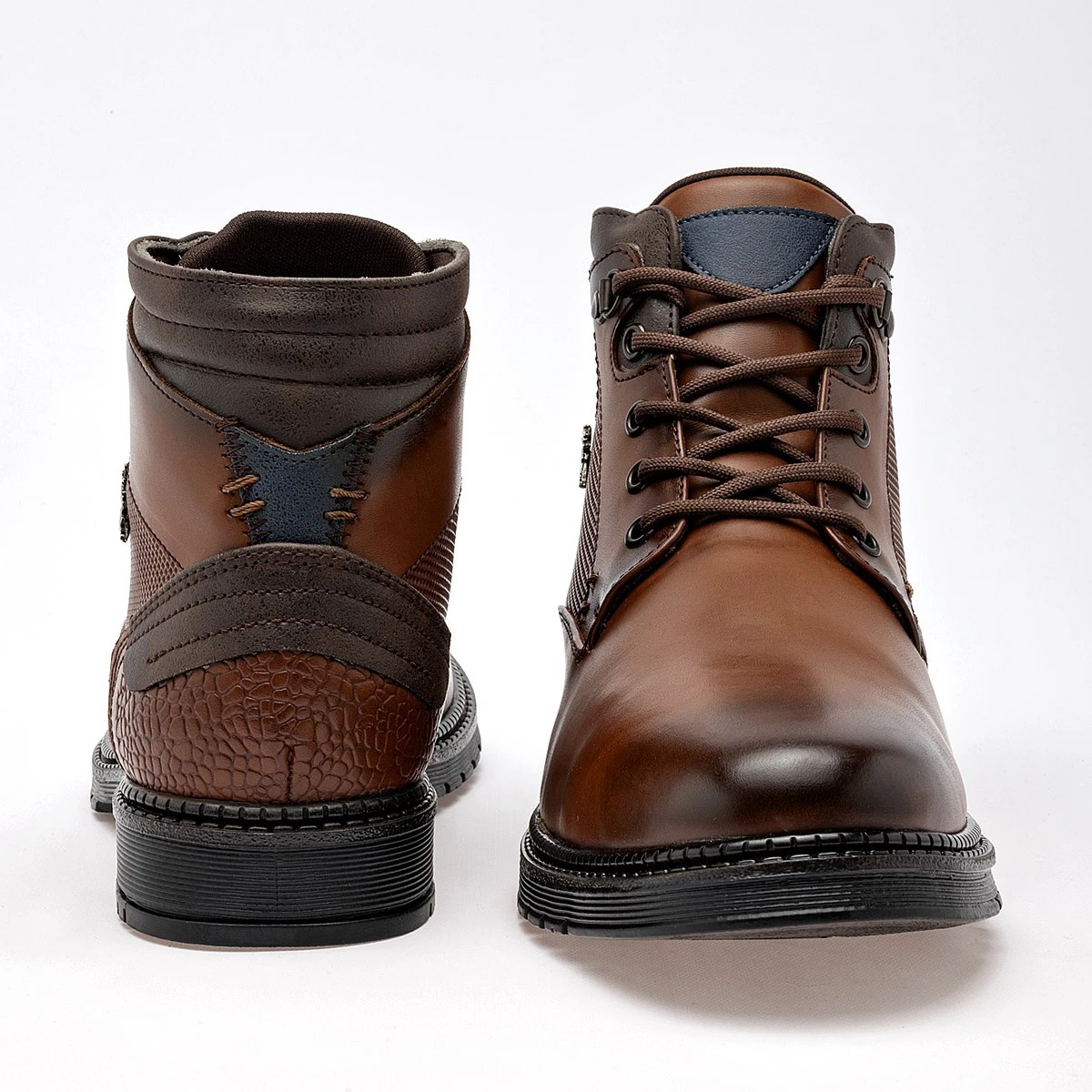 ZAPATO BOTA American Polo HOMBRE EN COLOR CAFE 2701 image number null