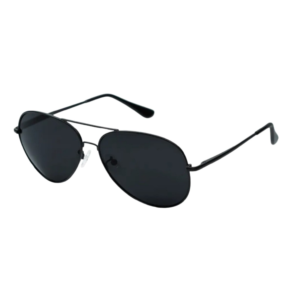 Lentes de Sol Polarizados Aviador Negro UV400 Protecci&oacute;n Rayos UV Negro image number null