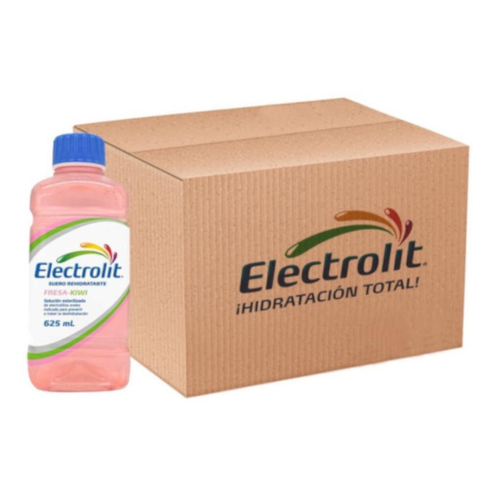 Pack de 12 Suero Electrolit Fresa-Kiwi 625 ml image number null