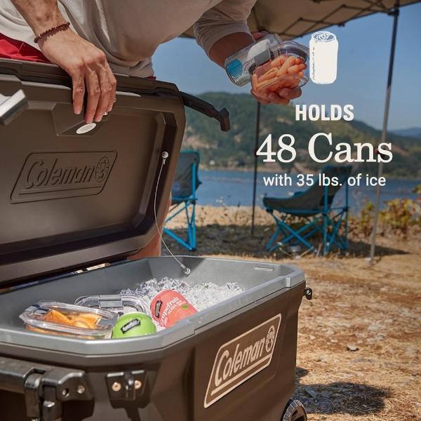 Hielera Convoy 65 QT Duradero y Robusto Coleman image number null