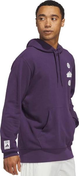 Sudadera casual unisex violeta Adidas modelo 4085 image number null