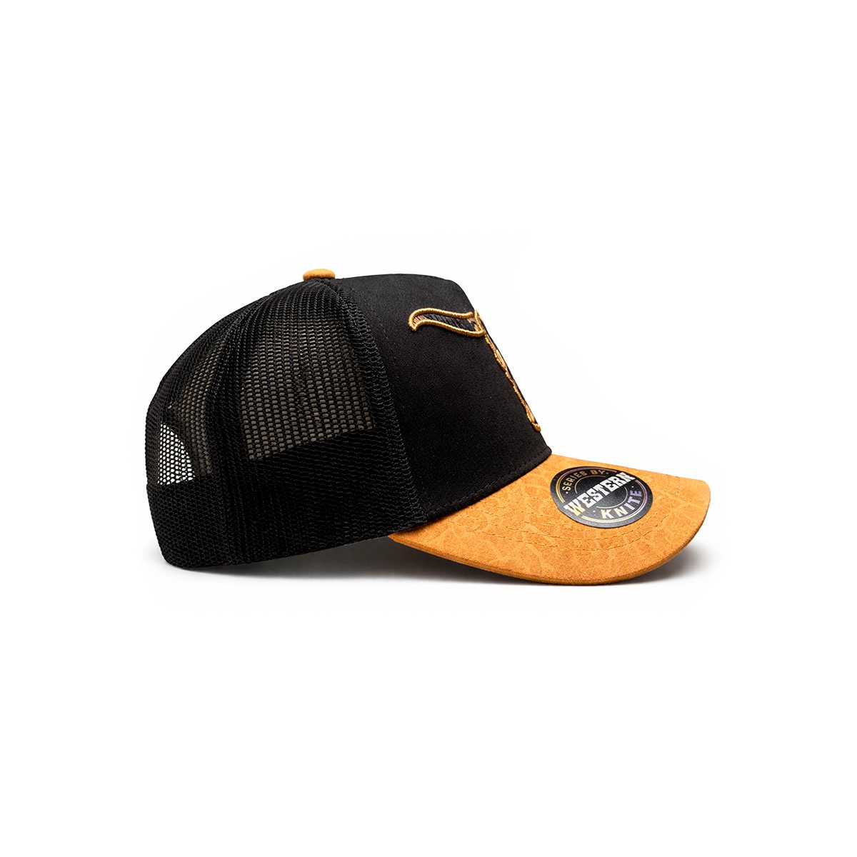 Gorra Trucker Livestock Golden Trail Mostaza Ajustable image number null