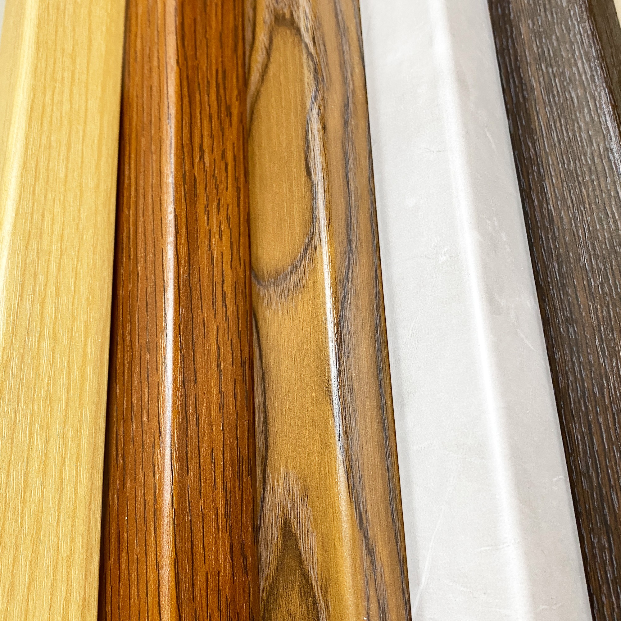 Esquinero Lambrin Decorativo 3 Pcs 145 Cm Estilo Madera Wpc image number null
