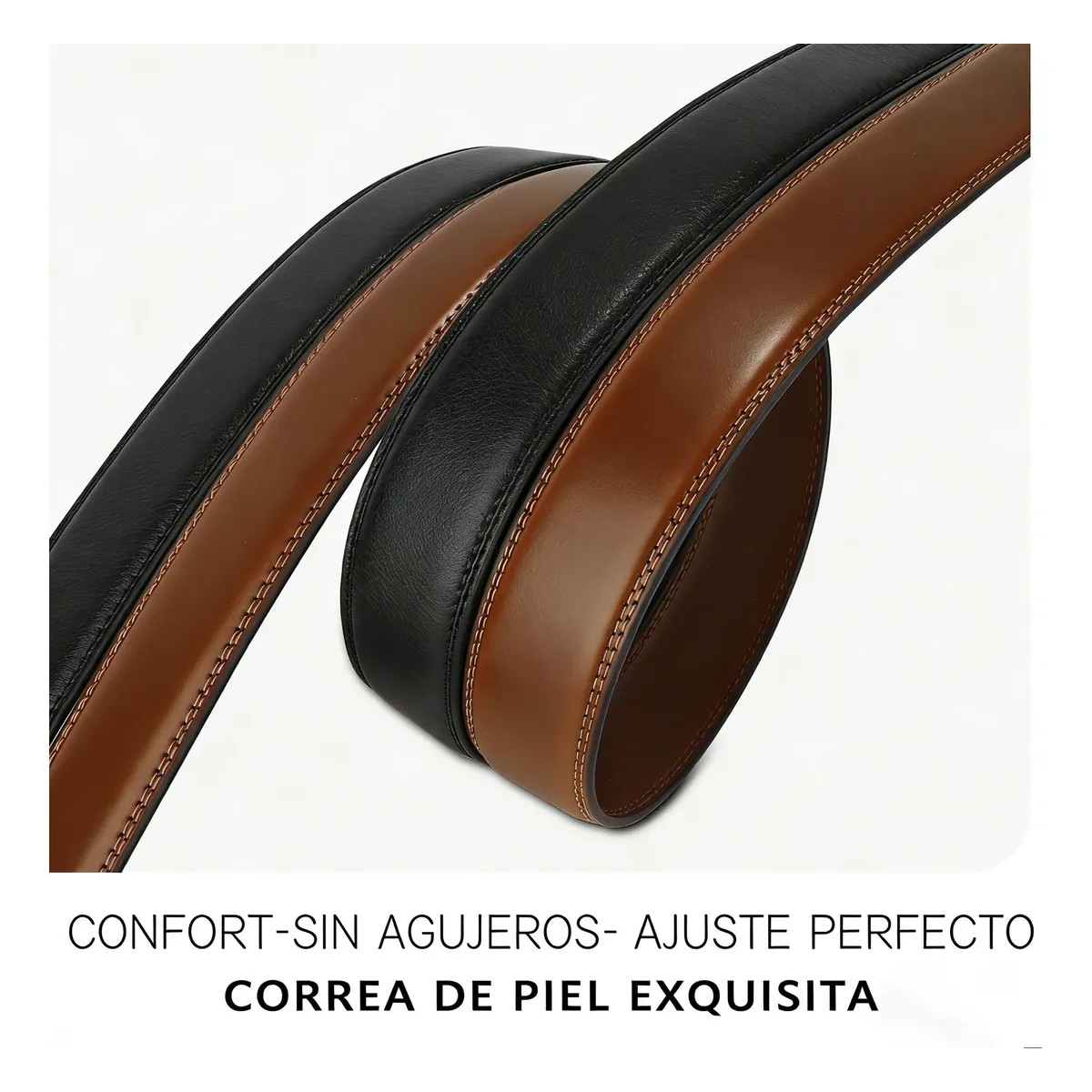 Cinturones Hombre 145 Cm Piel Autom&aacute;tico image number null