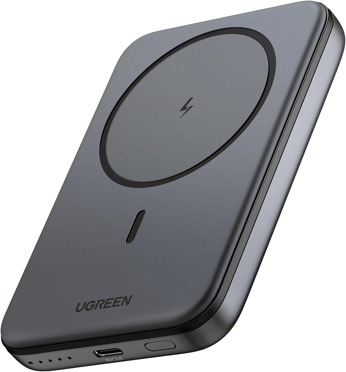Power Bank Magn&eacute;tico 10000mAh PD 20W, Carga R&aacute;pida USB-C Inal&aacute;mbrica para iPhone y Android image number null