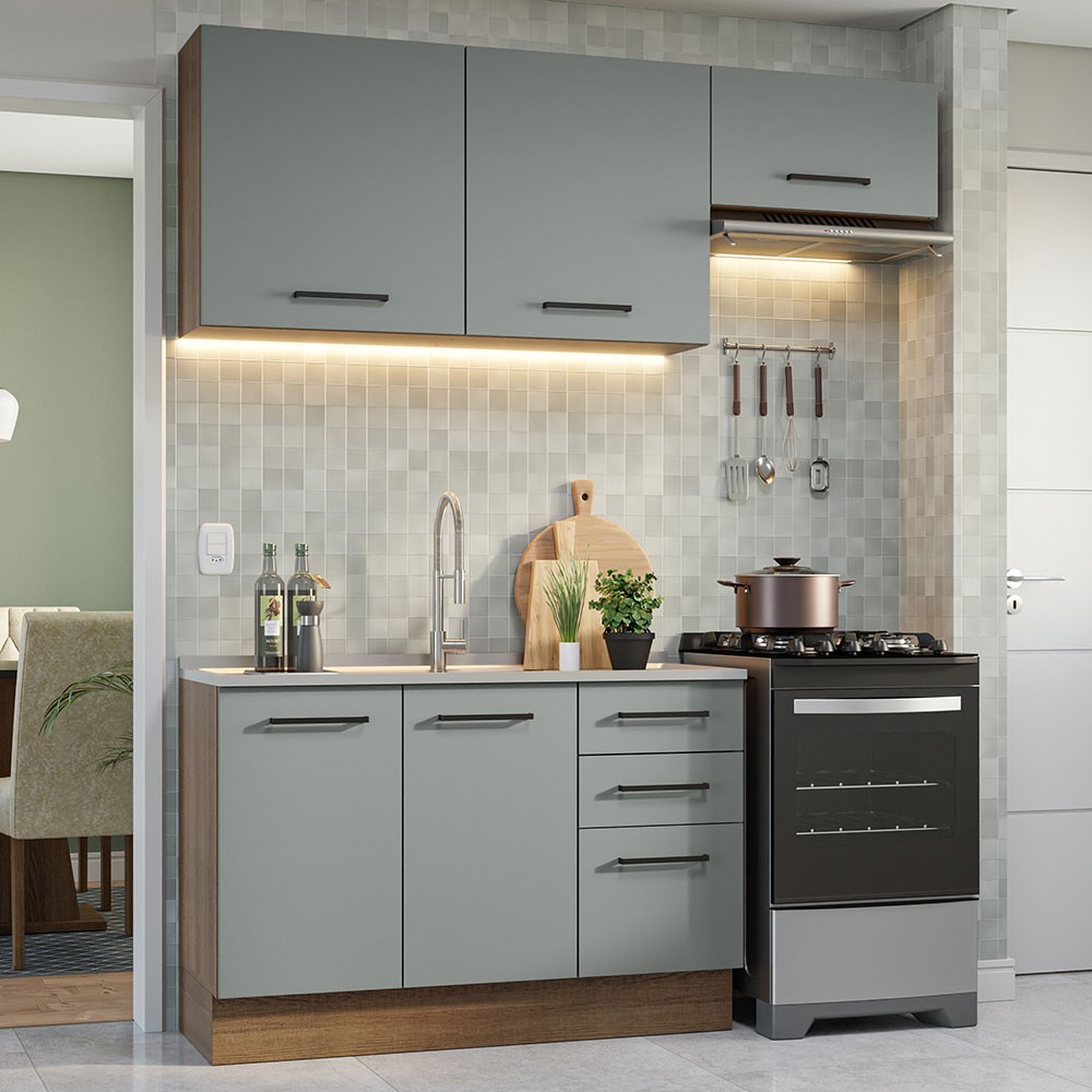 Cocina Integral Completa Modular Madesa Agata 180cm MG 09 image number null