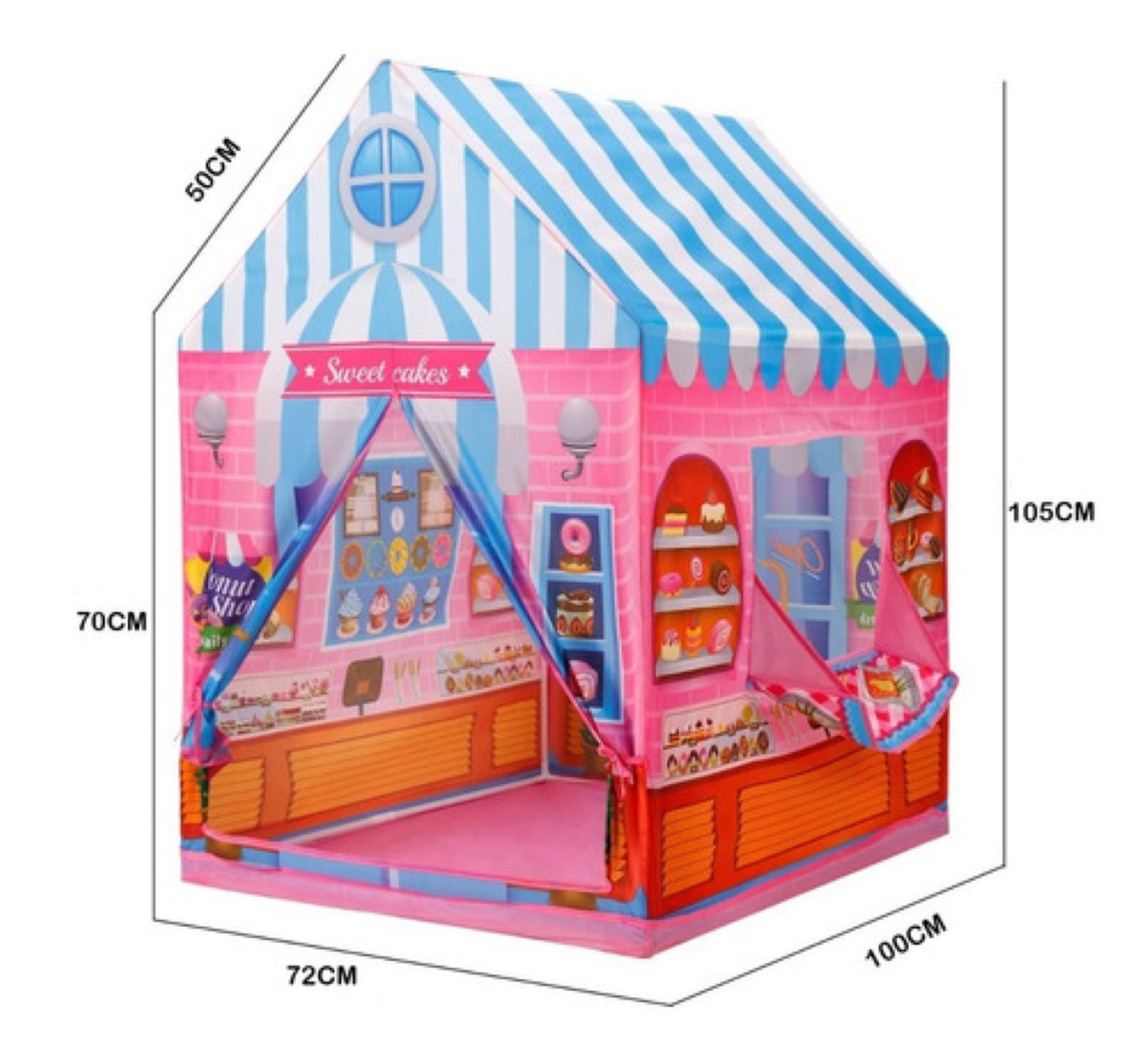 Tienda Casita Casa Juguete Para Ni&ntilde;os 100x105 image number null