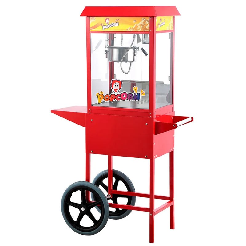 Maquina Palomitas 8 Oz Carrito Comercial 11200W Palomera Profesional image number null