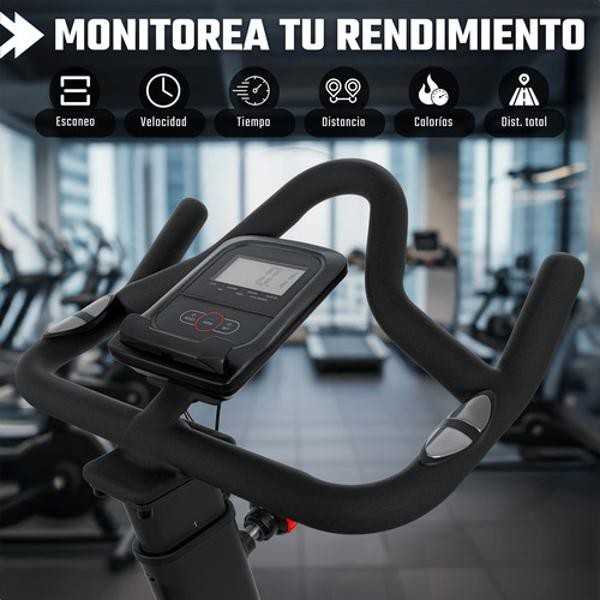 Bicicleta Spinning Fija Estatica Ejercicio Monitor Cardiaco Centurfit image number null