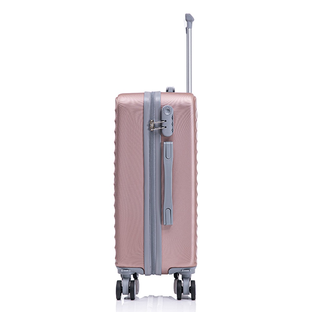 Maleta de Cabina rigida con ruedas 10kg Rosa image number null
