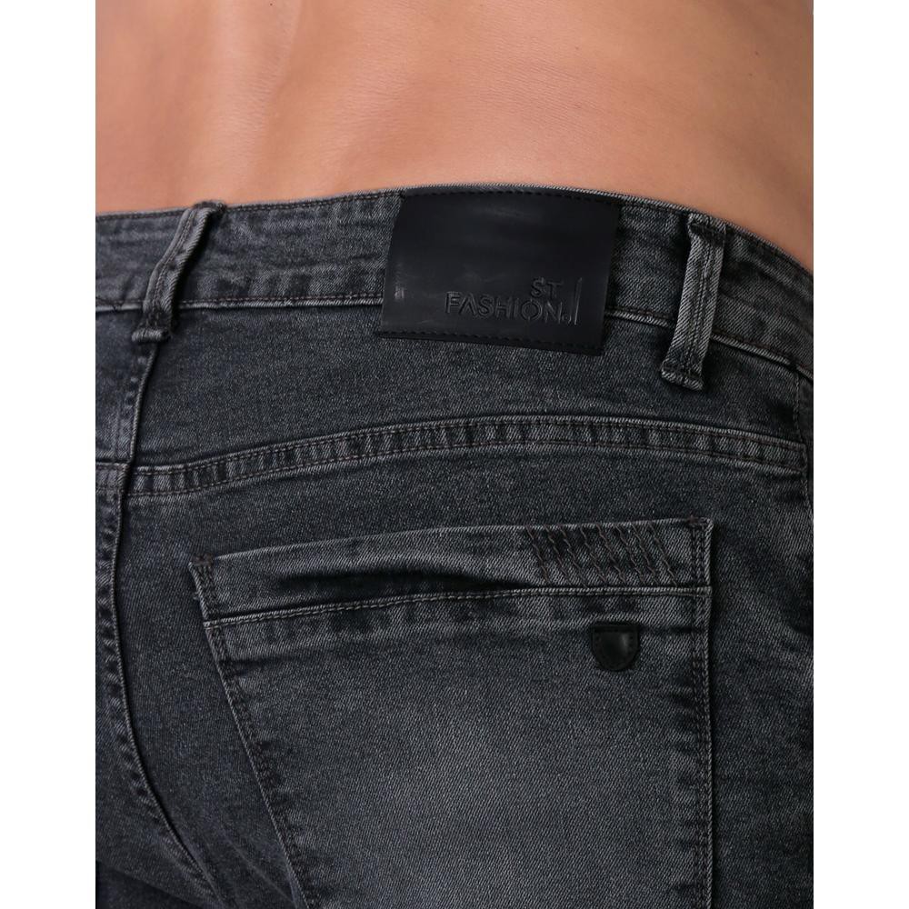 Jeans Hombre Moda Slim Gris Stfashion 57805420 image number null