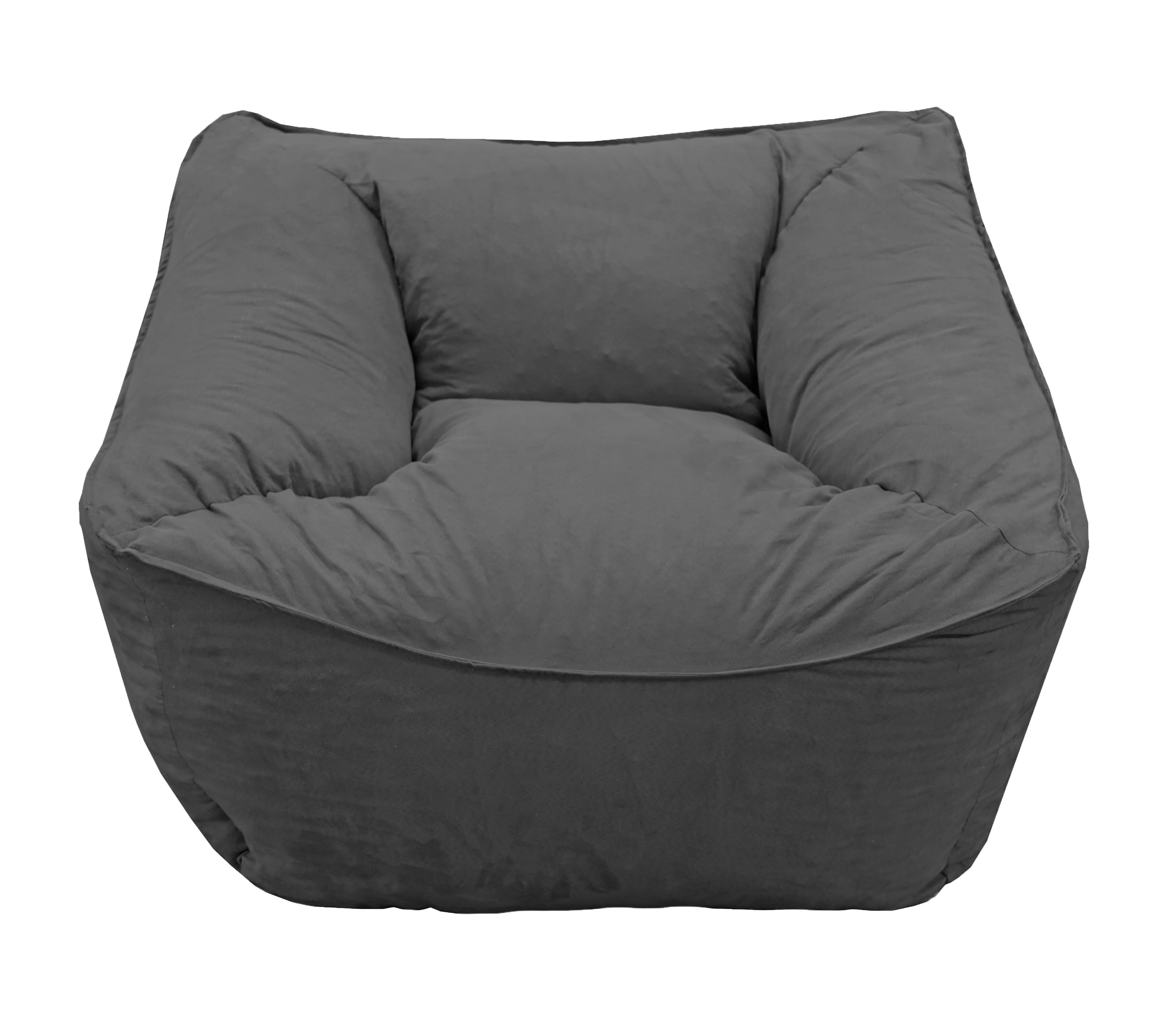 Sillon Puff El Bazar Store Gris Oxford, Sillon Ocasional. image number null