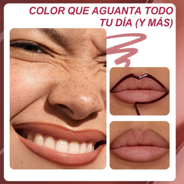 Delineador de Labios Tattoo Peel-Off Mate 3 Pcs - Brillo Labial Permanente Waterproof Larga Duraci&oacute;n image number null