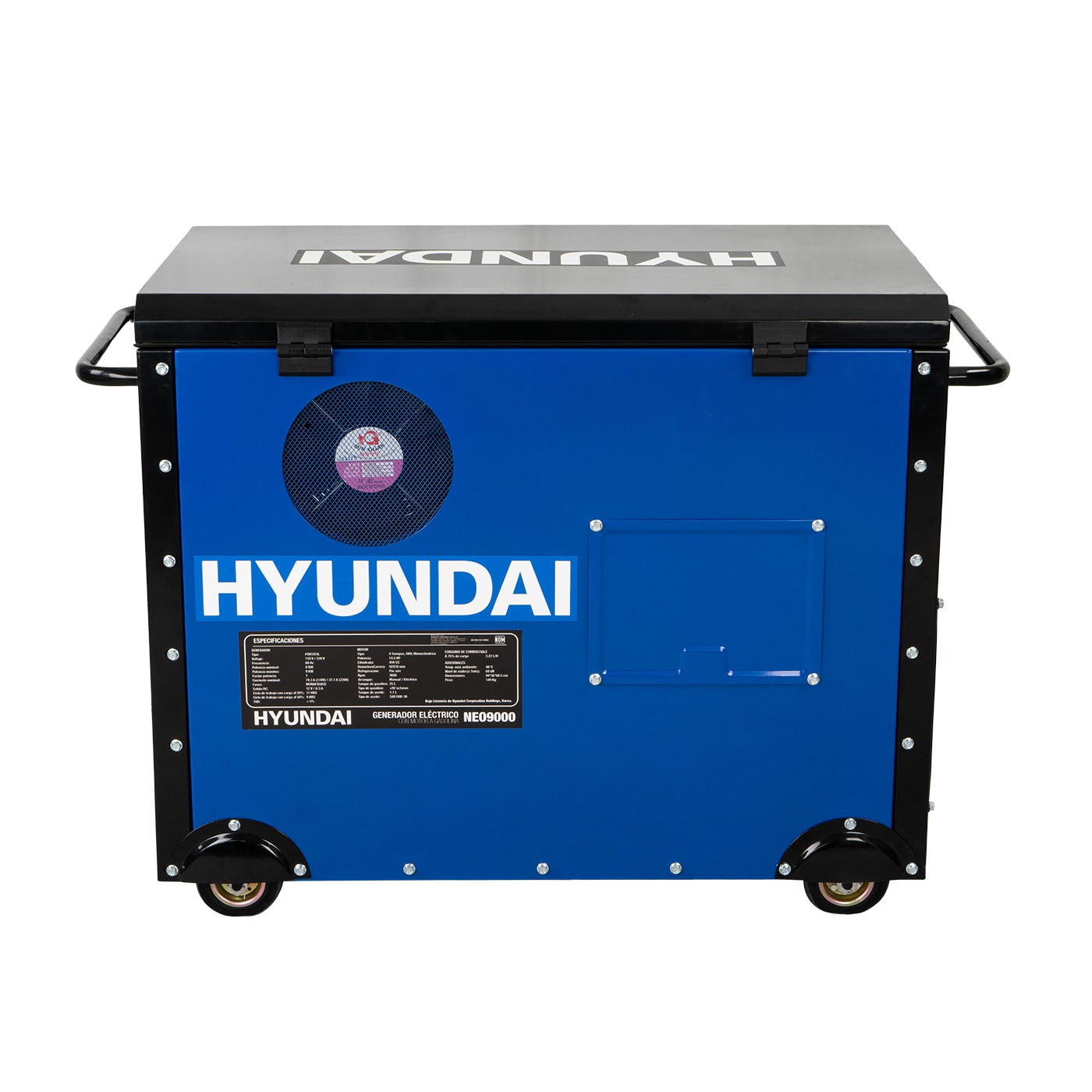 Generador Hyundai 9,000 Watts Profesional Silencioso 110v/220v - NEO9000 image number null