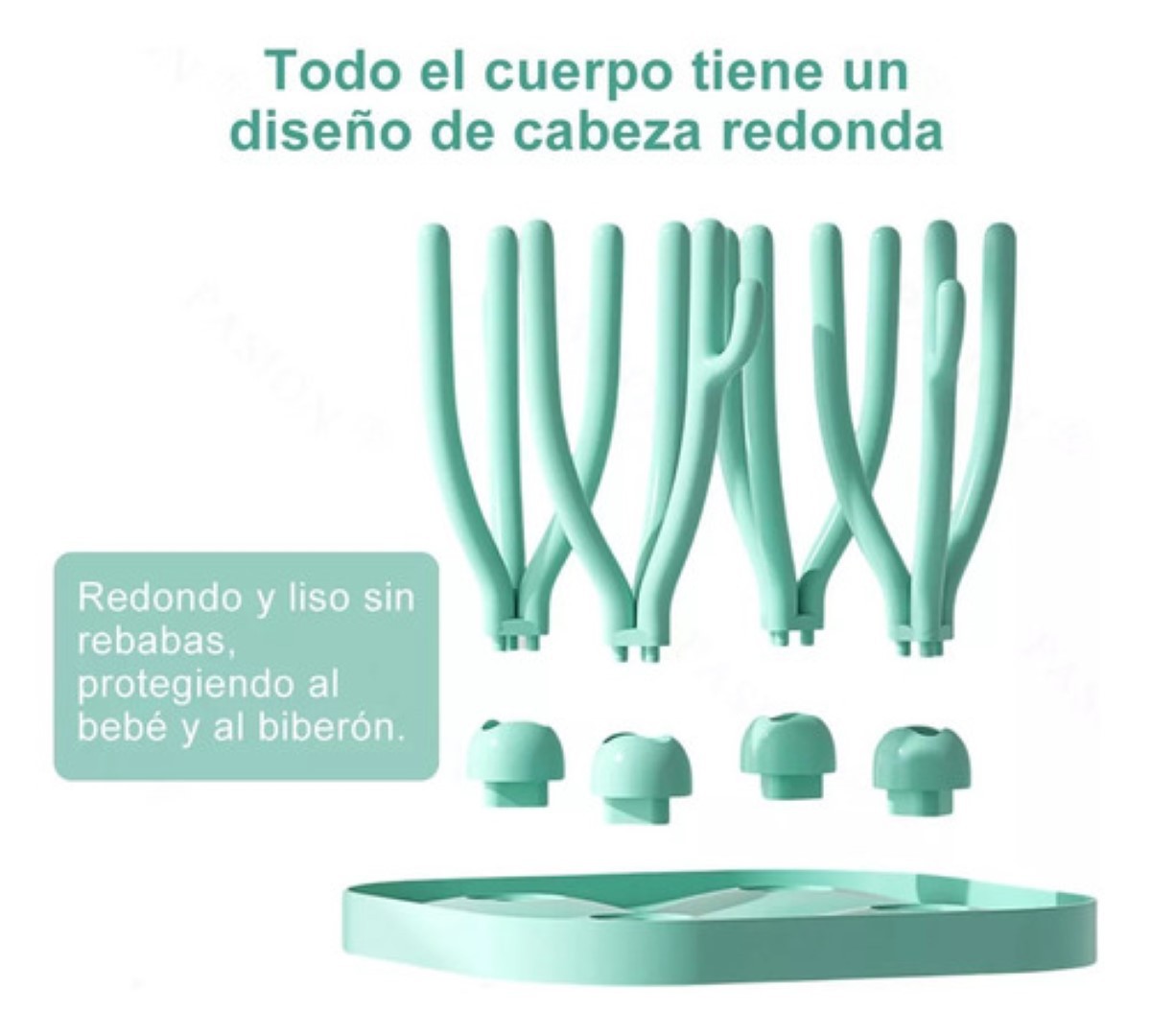 "Bandeja De Secado Para Escurridor De Biberones Verde ". image number null